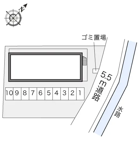 ★手数料０円★榛原郡吉田町神戸　月極駐車場（LP）